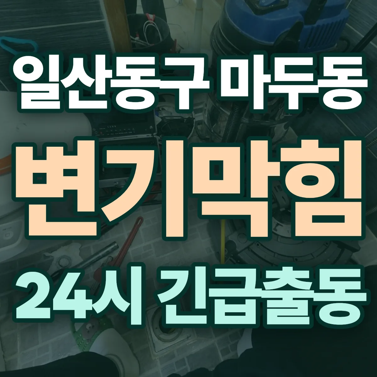고양시 일산동구 마두동 변기막힘 출동 상담