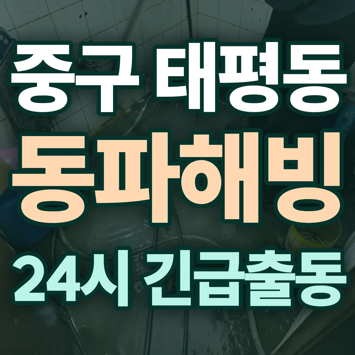 중구 태평동 동파해빙 출동 상담