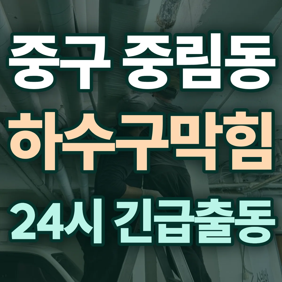 중구 중림동 하수구막힘 출동 상담