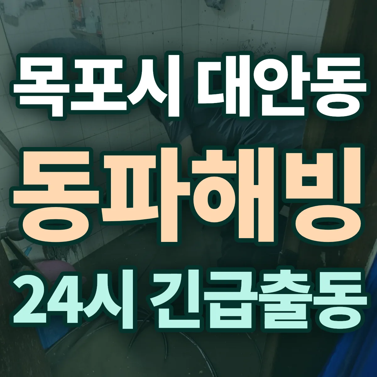 목포시 대안동 동파해빙 출동 상담