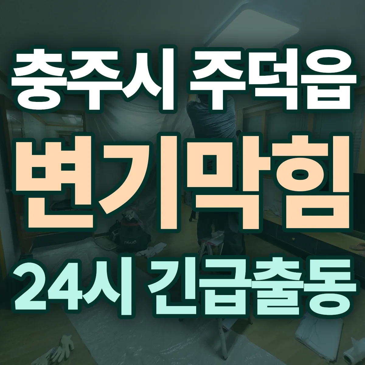 충주시 주덕읍 변기막힘 출동 상담